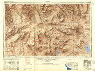 Trona California Historical topographic map, 1:250000 scale, 1 X 2 Degree, Year 1947