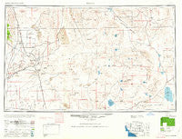 Trona California Historical topographic map, 1:250000 scale, 1 X 2 Degree, Year 1960