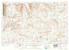 Trona California Historical topographic map, 1:250000 scale, 1 X 2 Degree, Year 1957