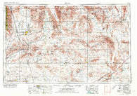 Trona California Historical topographic map, 1:250000 scale, 1 X 2 Degree, Year 1957