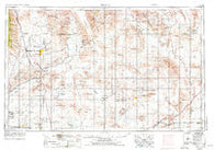 Trona California Historical topographic map, 1:250000 scale, 1 X 2 Degree, Year 1957