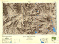 Trona California Historical topographic map, 1:250000 scale, 1 X 2 Degree, Year 1948