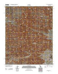 Trona West California Historical topographic map, 1:24000 scale, 7.5 X 7.5 Minute, Year 2012