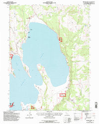 Troxel Point California Historical topographic map, 1:24000 scale, 7.5 X 7.5 Minute, Year 1995