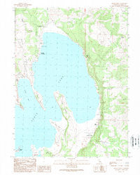 Troxel Point California Historical topographic map, 1:24000 scale, 7.5 X 7.5 Minute, Year 1989