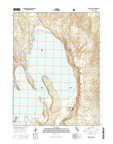 Troxel Point California Current topographic map, 1:24000 scale, 7.5 X 7.5 Minute, Year 2015