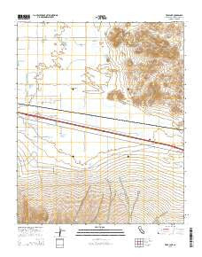 Troy Lake California Current topographic map, 1:24000 scale, 7.5 X 7.5 Minute, Year 2015