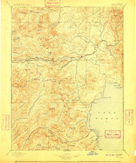 Truckee California Historical topographic map, 1:125000 scale, 30 X 30 Minute, Year 1895