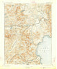 Truckee California Historical topographic map, 1:125000 scale, 30 X 30 Minute, Year 1895
