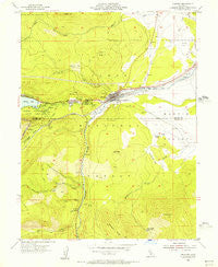 Truckee California Historical topographic map, 1:24000 scale, 7.5 X 7.5 Minute, Year 1955