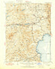 Truckee California Historical topographic map, 1:125000 scale, 30 X 30 Minute, Year 1940