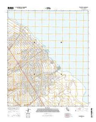 Truckhaven California Current topographic map, 1:24000 scale, 7.5 X 7.5 Minute, Year 2015