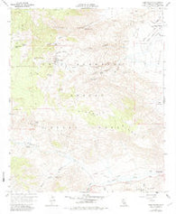 Tubb Canyon California Historical topographic map, 1:24000 scale, 7.5 X 7.5 Minute, Year 1959