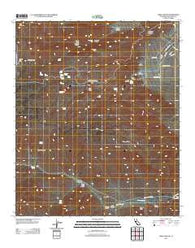 Tubb Canyon California Historical topographic map, 1:24000 scale, 7.5 X 7.5 Minute, Year 2012
