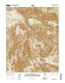 Tucker Mountain California Current topographic map, 1:24000 scale, 7.5 X 7.5 Minute, Year 2015