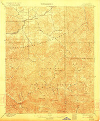 Tujunga California Historical topographic map, 1:62500 scale, 15 X 15 Minute, Year 1900