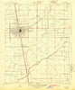 Tulare California Historical topographic map, 1:31680 scale, 7.5 X 7.5 Minute, Year 1927