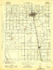 Tulare California Historical topographic map, 1:62500 scale, 15 X 15 Minute, Year 1942
