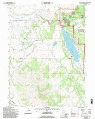 Tule Mountain California Historical topographic map, 1:24000 scale, 7.5 X 7.5 Minute, Year 1993
