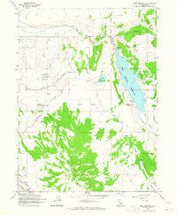 Tule Mountain California Historical topographic map, 1:24000 scale, 7.5 X 7.5 Minute, Year 1962