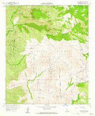 Tule Springs California Historical topographic map, 1:24000 scale, 7.5 X 7.5 Minute, Year 1960