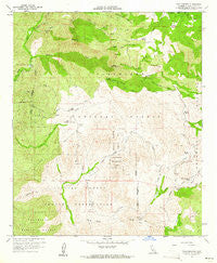 Tule Springs California Historical topographic map, 1:24000 scale, 7.5 X 7.5 Minute, Year 1960