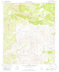 Tule Springs California Historical topographic map, 1:24000 scale, 7.5 X 7.5 Minute, Year 1960