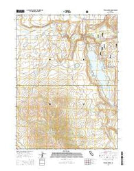 Tule Mountain California Current topographic map, 1:24000 scale, 7.5 X 7.5 Minute, Year 2015