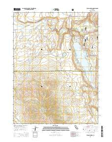 Tule Mountain California Current topographic map, 1:24000 scale, 7.5 X 7.5 Minute, Year 2015