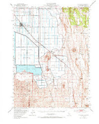 Tulelake California Historical topographic map, 1:62500 scale, 15 X 15 Minute, Year 1951
