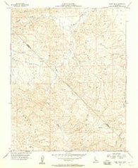 Tumey Hills California Historical topographic map, 1:24000 scale, 7.5 X 7.5 Minute, Year 1956