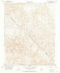 Tumey Hills California Historical topographic map, 1:24000 scale, 7.5 X 7.5 Minute, Year 1956