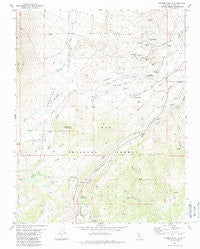 Tungsten Hills California Historical topographic map, 1:24000 scale, 7.5 X 7.5 Minute, Year 1982