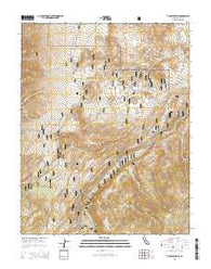Tungsten Hills California Current topographic map, 1:24000 scale, 7.5 X 7.5 Minute, Year 2015