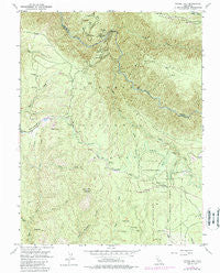 Tunnel Hill California Historical topographic map, 1:24000 scale, 7.5 X 7.5 Minute, Year 1950
