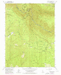 Tunnel Hill California Historical topographic map, 1:24000 scale, 7.5 X 7.5 Minute, Year 1950