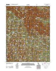 Tunnel Hill California Historical topographic map, 1:24000 scale, 7.5 X 7.5 Minute, Year 2012