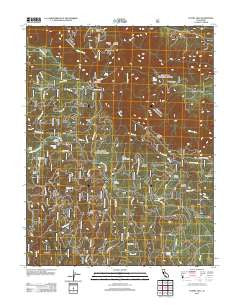 Tunnel Hill California Historical topographic map, 1:24000 scale, 7.5 X 7.5 Minute, Year 2012