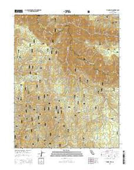 Tunnel Hill California Current topographic map, 1:24000 scale, 7.5 X 7.5 Minute, Year 2015