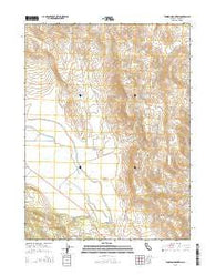 Tunnison Mountain California Current topographic map, 1:24000 scale, 7.5 X 7.5 Minute, Year 2015