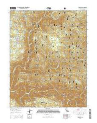 Tuolumne California Current topographic map, 1:24000 scale, 7.5 X 7.5 Minute, Year 2015
