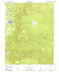 Tuolumne California Historical topographic map, 1:24000 scale, 7.5 X 7.5 Minute, Year 1948
