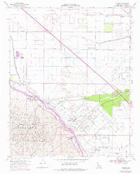 Tupman California Historical topographic map, 1:24000 scale, 7.5 X 7.5 Minute, Year 1954
