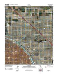 Tupman California Historical topographic map, 1:24000 scale, 7.5 X 7.5 Minute, Year 2012