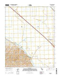 Tupman California Current topographic map, 1:24000 scale, 7.5 X 7.5 Minute, Year 2015