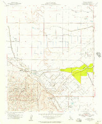 Tupman California Historical topographic map, 1:24000 scale, 7.5 X 7.5 Minute, Year 1954