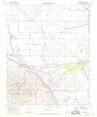 Tupman California Historical topographic map, 1:24000 scale, 7.5 X 7.5 Minute, Year 1954