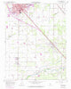 Turlock California Historical topographic map, 1:24000 scale, 7.5 X 7.5 Minute, Year 1961