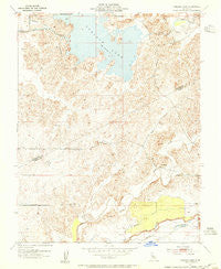 Turlock Lake California Historical topographic map, 1:24000 scale, 7.5 X 7.5 Minute, Year 1953