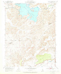 Turlock Lake California Historical topographic map, 1:24000 scale, 7.5 X 7.5 Minute, Year 1953